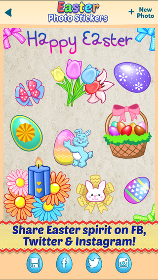 【免費攝影App】Easter Photo Stickers Editor with Pretty Sticker Camera Decorations and Cute Stamps-APP點子