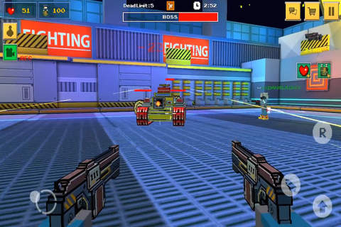 Block Combat Z - Survival Shooter Pixel Game with Multiplayer screenshot 2