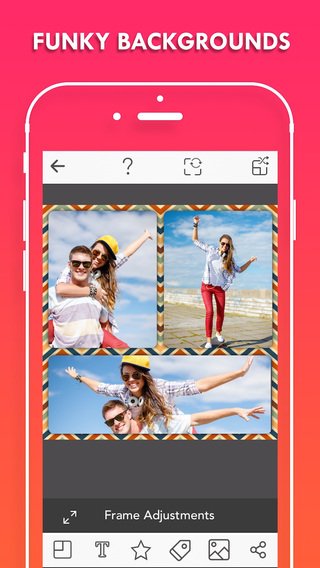 【免費攝影App】Pixjoint - Frame & Grid to Make Collage to Upload Instasize photo on Instagram with layout-APP點子