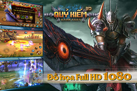 Quỷ Kiếm 3D (MU Thiên Long) - Chiến Thần  Vô Song : Game ARPG mobile 3d, huyền thoại nhập vai screenshot 2