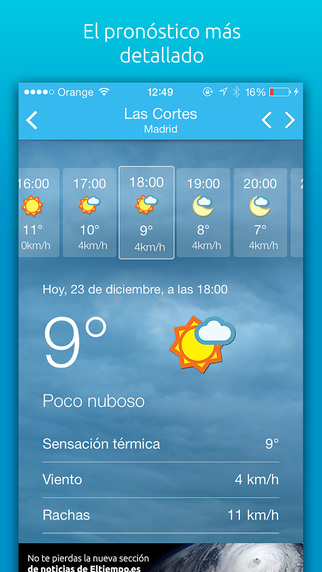 【免費天氣App】Eltiempo.es+-APP點子