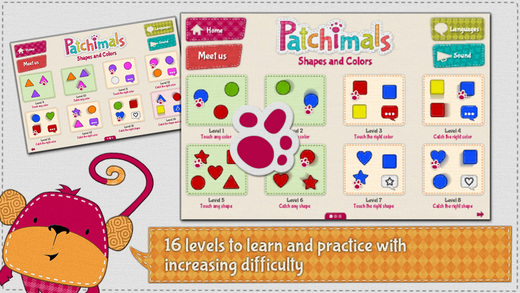 【免費教育App】Patchimals - Shapes and colors: Educational game for babies, toddlers and preschoolers-APP點子