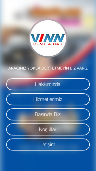 【免費商業App】Vınn Rent a Car-APP點子