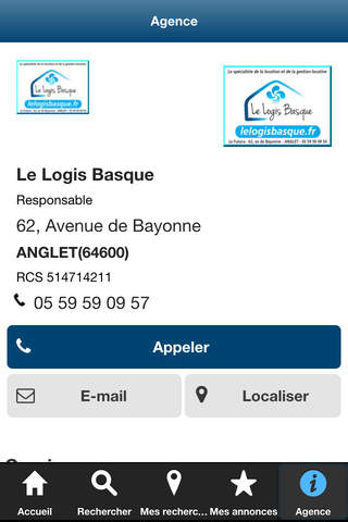 AGENCE IMMOBILIERE BASQUE screenshot 4