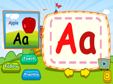 【免費教育App】Preschool alphabet English writing - pre-kindergarten schooling-APP點子