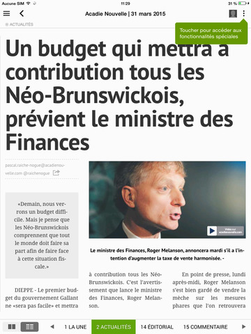 【免費新聞App】Acadie Nouvelle - Numérique-APP點子