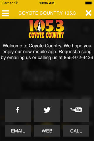 105.3 Coyote Country screenshot 3