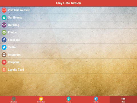 【免費商業App】Clay Cafe Avalon-APP點子