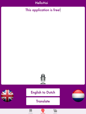 【免費旅遊App】Hello Hoi English to Dutch Translator / Nederlands naar Engels vertaler-APP點子