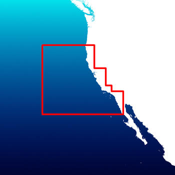 Aqua Map California - Marine GPS Offline Nautical Charts for Fishing, Boating and Sailing LOGO-APP點子