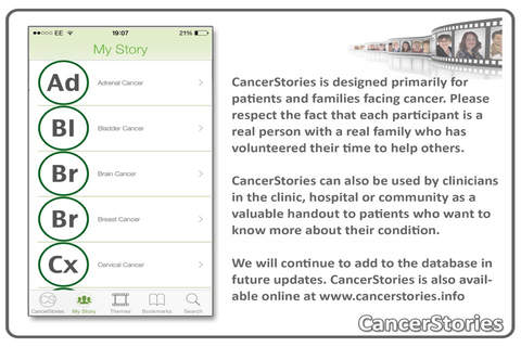 CancerStories screenshot 4