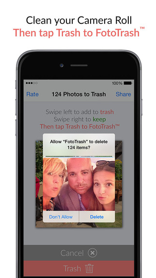 【免費攝影App】FotoTrash™ - Quick Selfie Trasher!-APP點子