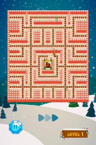 Adventurous Santa Clause Fleeing Escape : Grinch Trying to Wreck Christmas FREE screenshot 3