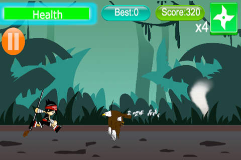 Ninja Jungle Rush screenshot 4