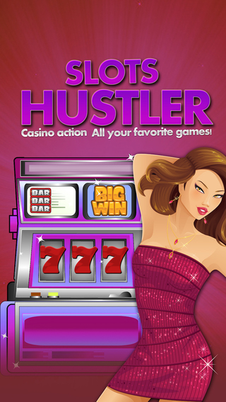 【免費遊戲App】Slots Hustler! Real Casino Action! All your favorite games!-APP點子