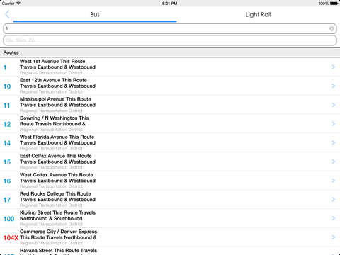 【免費交通運輸App】Transit Tracker - Denver (RTD)-APP點子