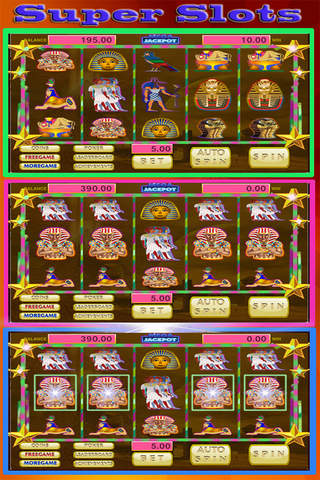 `` Pharaoh Fire! Casino Slots Machine and Poker screenshot 3