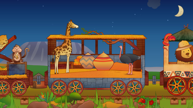 【免費教育App】Safari Train for Toddlers-APP點子