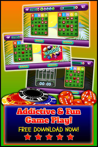 Bingo Friday PLUS - Play no Deposit Bingo Game for Free with Bonus Coins Daily ! screenshot 4