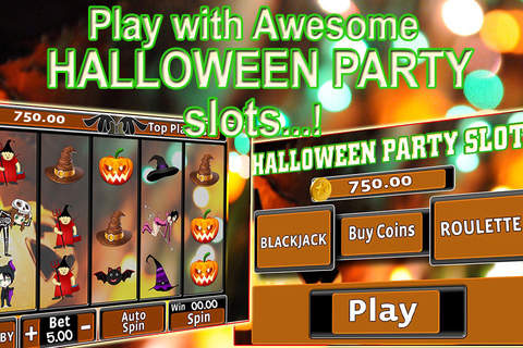 AAA Halloween Pumpkin Party Slots - Absolute Lucky Jackpot Win screenshot 2