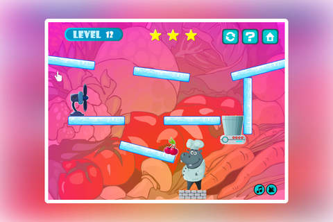 Hippo Chef—Animal Fruits Game screenshot 3
