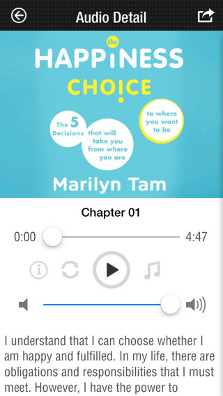 【免費書籍App】Happiness Choice by Marilyn Tam-APP點子