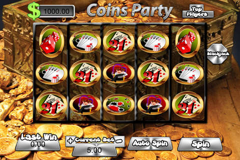 "2015"Coins Party Slots-Free Game Slots Casino screenshot 2