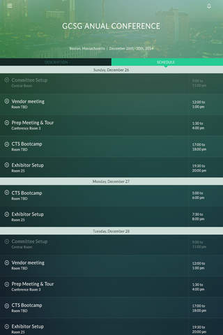 GCSG App screenshot 2