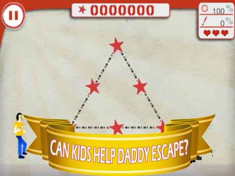 【免費教育App】Can Dad Escape? Come On Hero Kids - Shape Learning Game for Children-APP點子