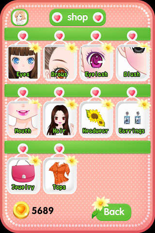 Fashion Little Girl - dress up games for girls screenshot 4