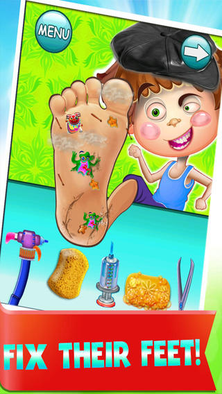 免費下載遊戲APP|Crazy Stinky Little Foot Doctor Toe Nail Salon - Free Fun Games For Kids app開箱文|APP開箱王