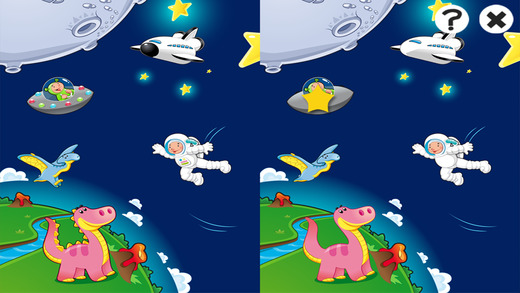 【免費遊戲App】Space learning game for children age 2-5: Train your skills for kindergarten, preschool or nursery school-APP點子