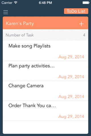 Event Planner - Pocket Edition screenshot 3