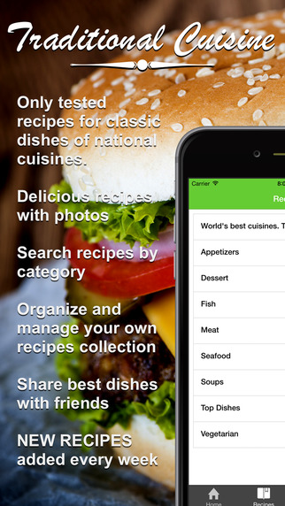 【免費生活App】American Food Cookbook. Quick and Easy Cooking. Best cuisine traditional recipes & classic dishes-APP點子