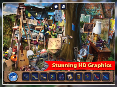 【免費遊戲App】Hidden Object In The Garage-APP點子