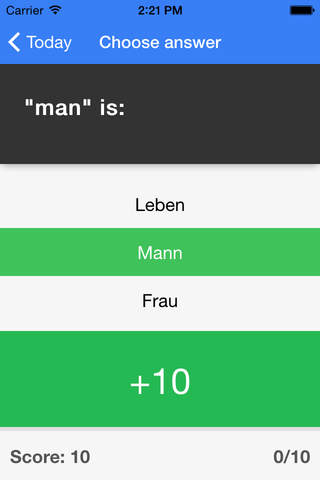 English German Vocabulary screenshot 4