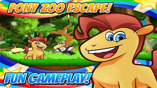 【免費遊戲App】Pony Zoo Escape FREE-APP點子