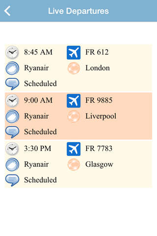 City of Derry Airport Flight Status Live screenshot 2