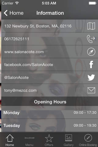Salon Acote screenshot 3