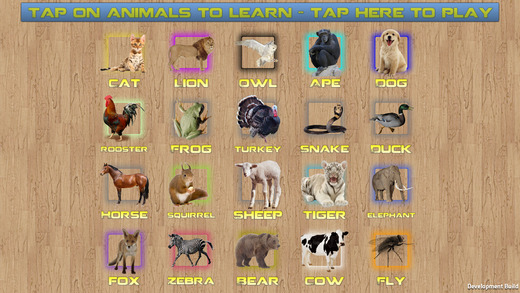 Sound Puzzle With Animals