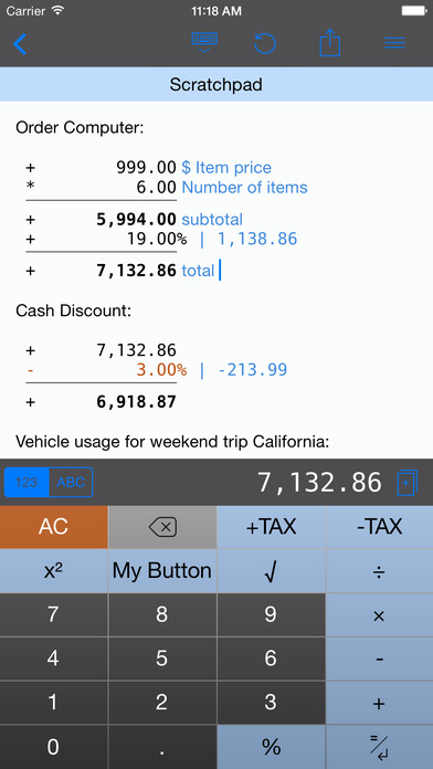 calctape paper tape calculator android