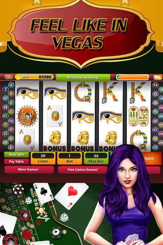 A Big Pharaoh's Win — Hit Casino Games screenshot 3