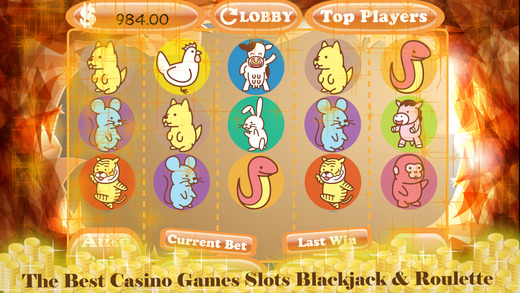 ABC Zodiac Slots Machine - Spin the Wheel of Vegas Casino