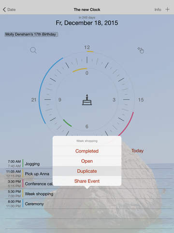 【免費生產應用App】Jiffies - Calendar in the watch-APP點子