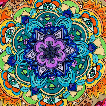 Psychedelic Theme Art HD Wallpapers: 