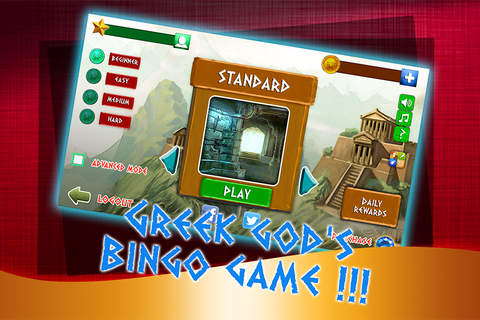 Bingo Zeus : Card Casino GreekGod Absolute screenshot 3