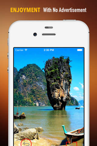 Khao Phing Kan Island Wallpapers HD: Quotes Backgrounds with Art Pictures screenshot 2
