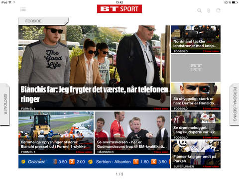 BT Sport til iPad screenshot 3