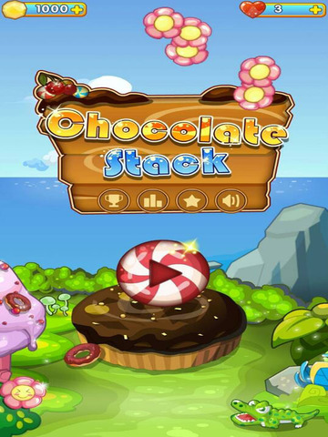 【免費遊戲App】Chocolate Stack-APP點子