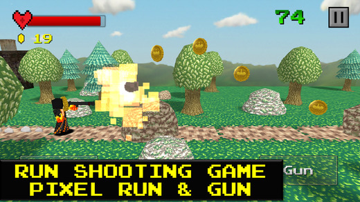 Pixel Run Gun - Running Shooter